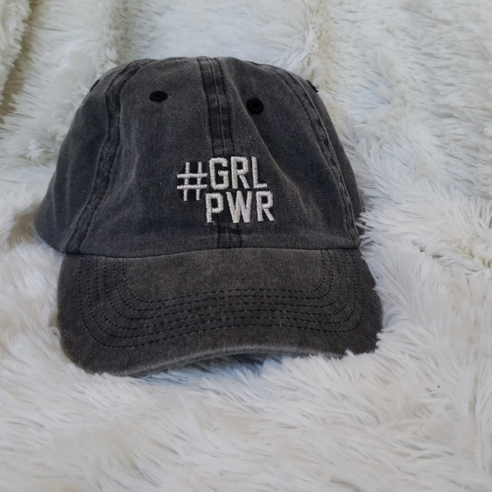 Girl power baseball cap
